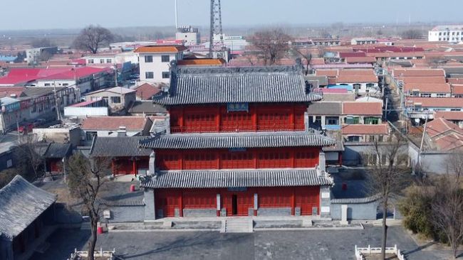 A scenic view of Tianjin Ninghe Tianzunge