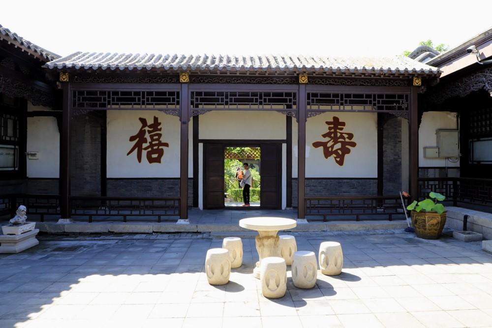 A scenic view of Tianjin Xiqing Shijia Dayuan