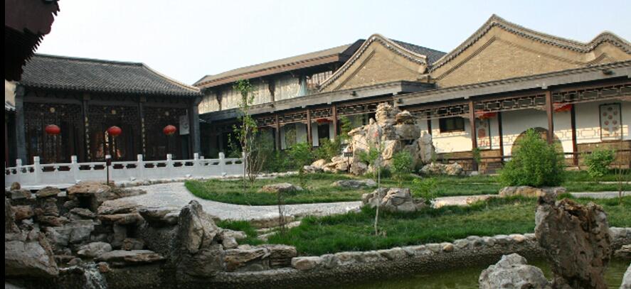A scenic view of Tianjin Xiqing Shijia Dayuan