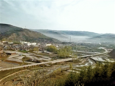 A scenic view of Tianshui Heyu Moya Shike