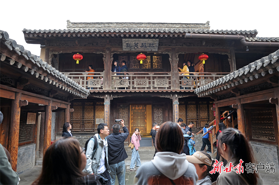 A scenic view of Tianshui Hushi Guminju Jianzhu