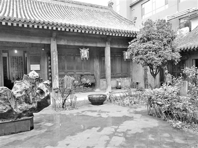 A scenic view of Tianshui Hushi Guminju Jianzhu