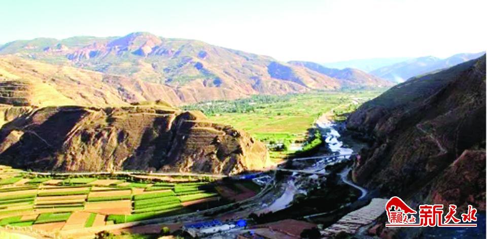 A scenic view of Tianshui Langjiaowa Yizhi