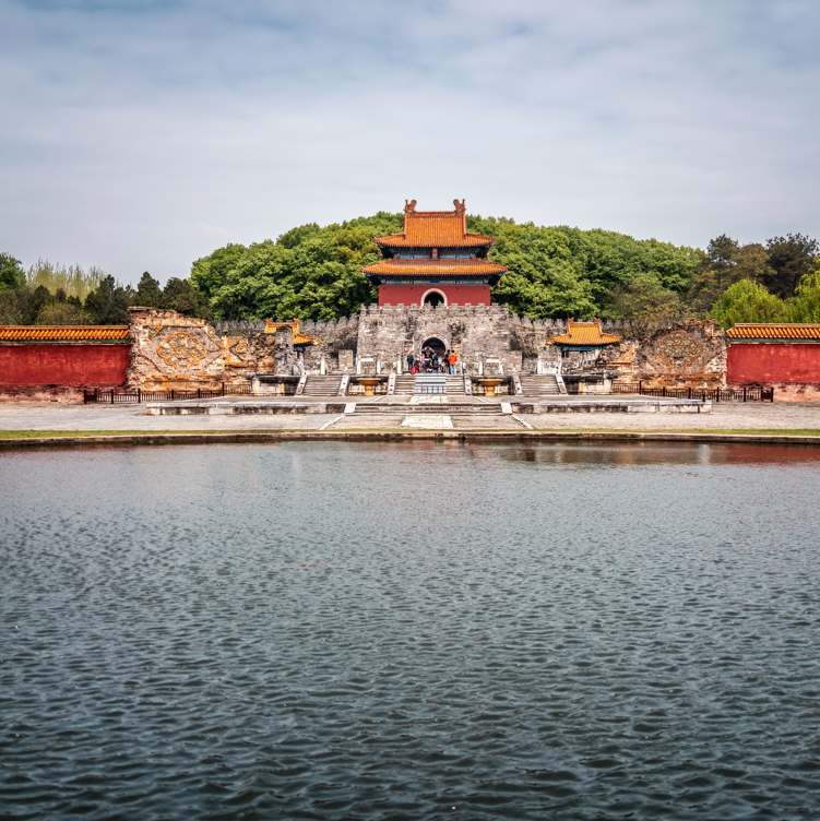 A scenic view of Tianshui Langjiaowa Yizhi
