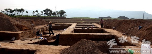 A scenic view of Tianshui Liya Yizhi