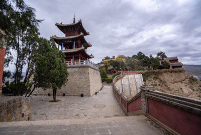 A scenic view of Tianshui Qinan Wenmiao
