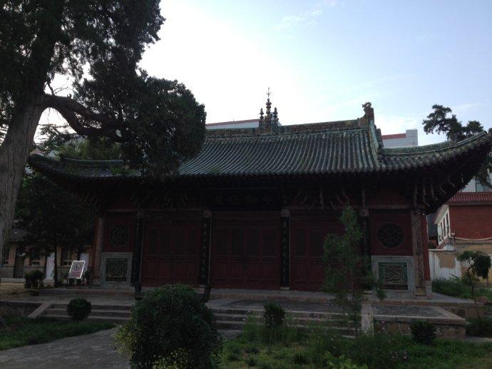 A scenic view of Tianshui Qinan Wenmiao