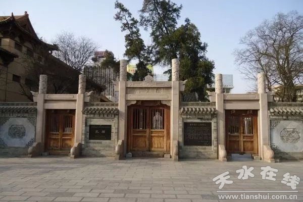 A scenic view of Tianshui Qinan Wenmiao
