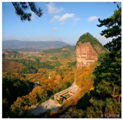 A scenic view of Tianshui Xingguosi