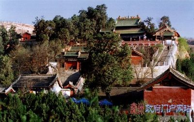 A scenic view of Tianshui Yuquanguan