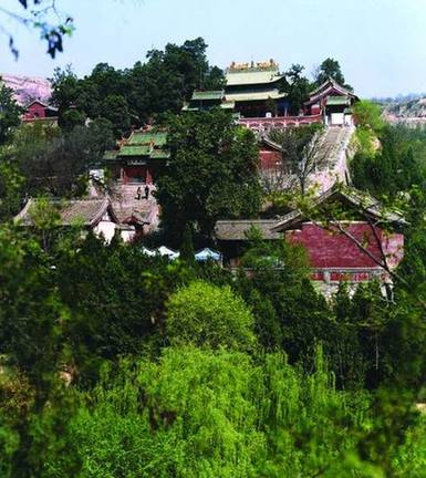 A scenic view of Tianshui Yuquanguan