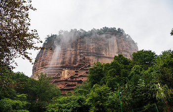 A scenic view of Tianshui Yuquanguan