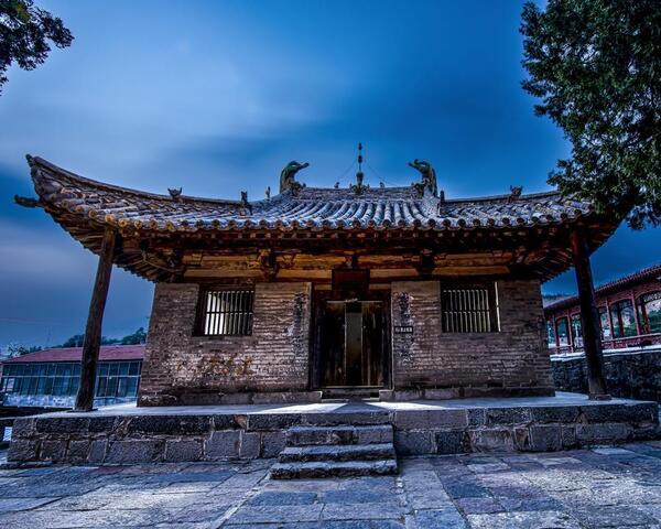A scenic view of Tiantai An