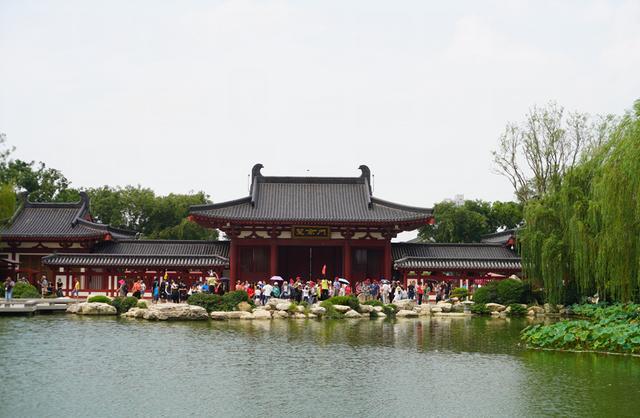 A scenic view of Tongchuan Duyu Palace Site