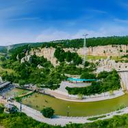 A scenic view of Tongchuan Duyu Palace Site