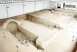 A scenic view of Tongchuan Huangbaozhen Yaozhou Kiln Site