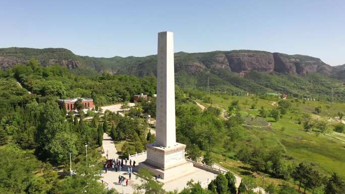 A scenic view of Tongchuan Shanganbian Zhaojin Revolutionary Base Site
