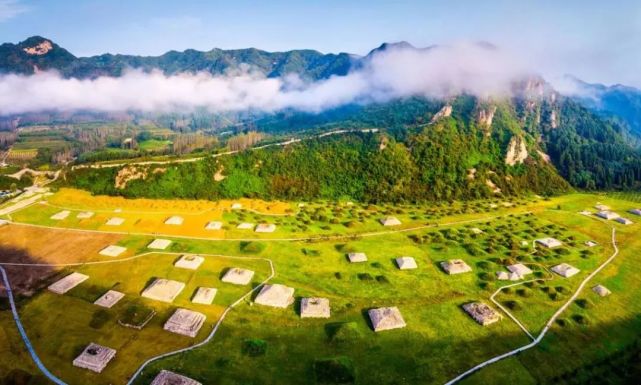 A scenic view of Tonghua Bachao Shancheng Yizhi