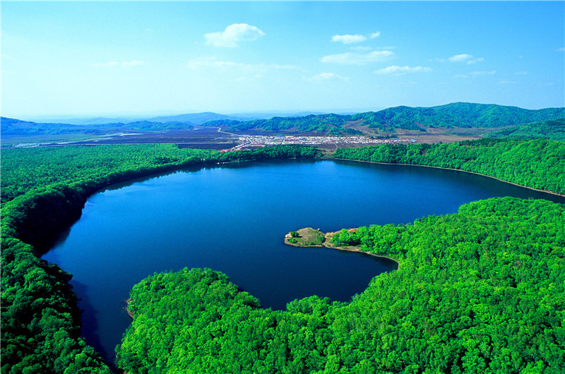 A scenic view of Tonghua Baoquanyong Jiufang