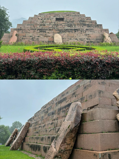 A scenic view of Tonghua Donggou Gumuqun