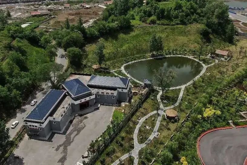 A scenic view of Tonghua Wanfa Bozi Yizhi