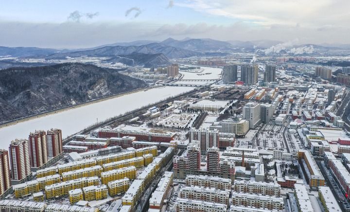 A scenic view of Tonghua Zian Shancheng