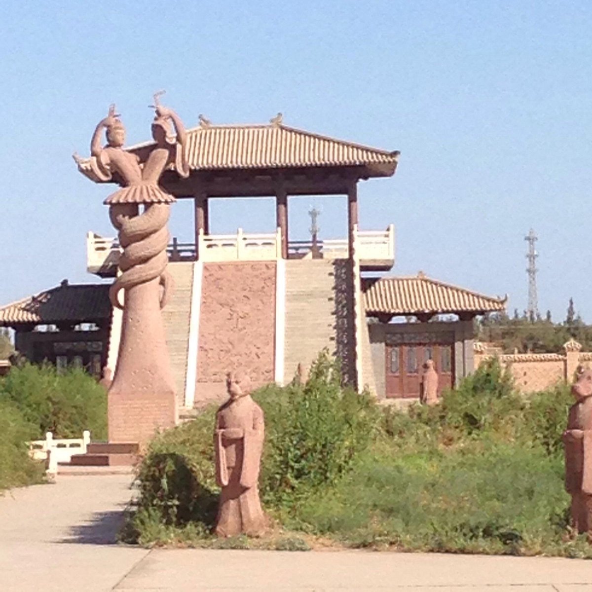A scenic view of Turpan Asa Gucheng Yizhi