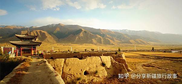 A scenic view of Turpan Asa Gucheng Yizhi