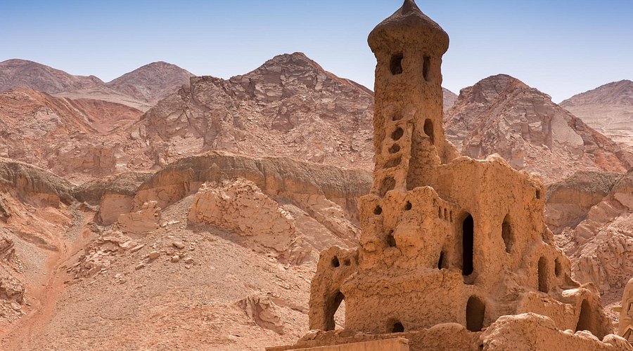 A scenic view of Turpan Asa Gucheng Yizhi