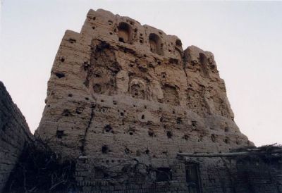A scenic view of Turpan Asa Gucheng Yizhi