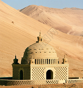 A scenic view of Turpan Bezikeli Qianfodong