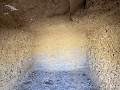 A scenic view of Turpan Boxiha Shiku