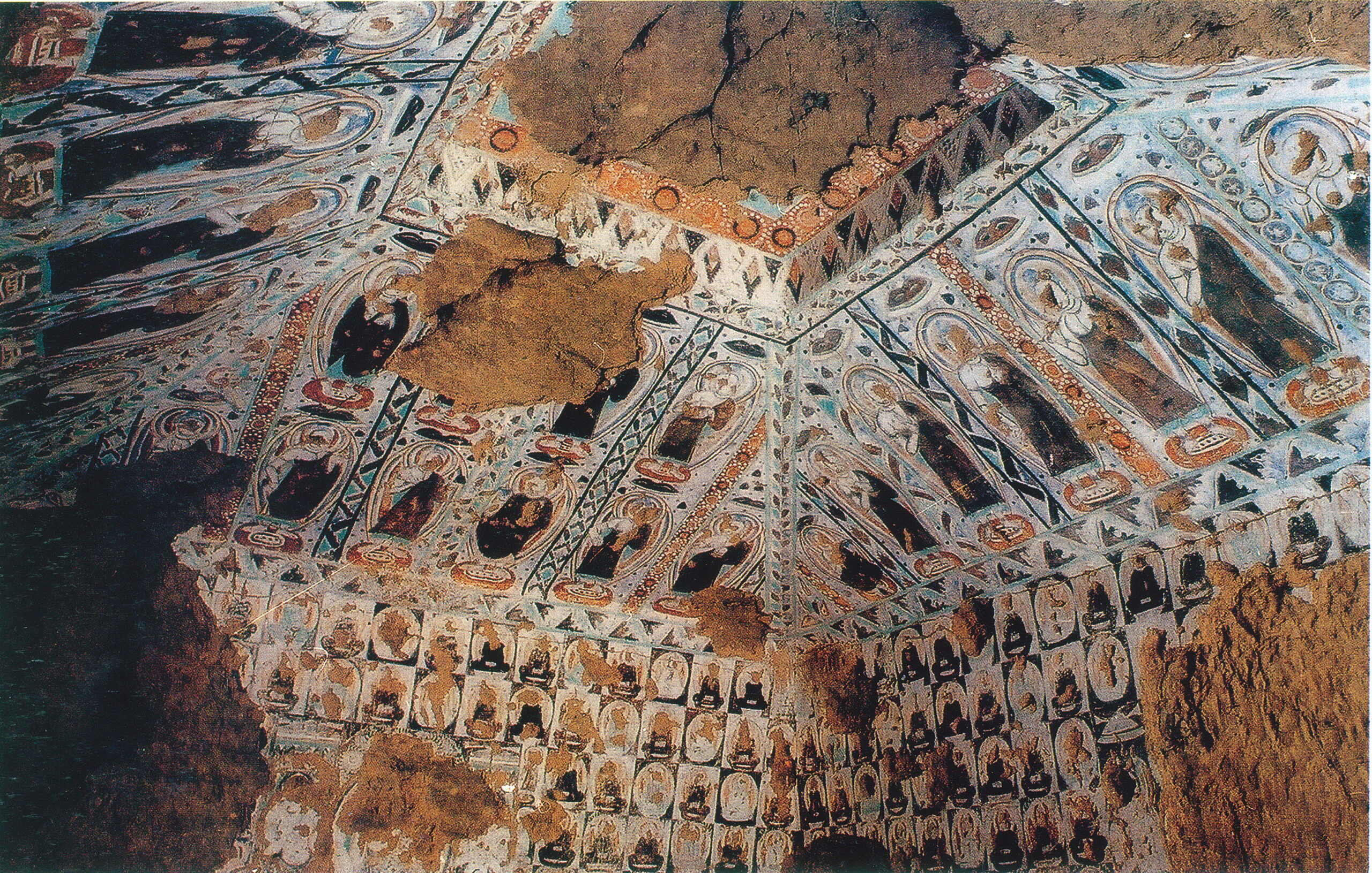 A scenic view of Turpan Tuyugou Shiku