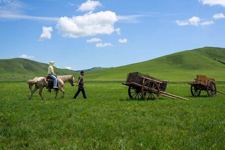 A scenic view of Ulanzab Jingzhoulugucheng