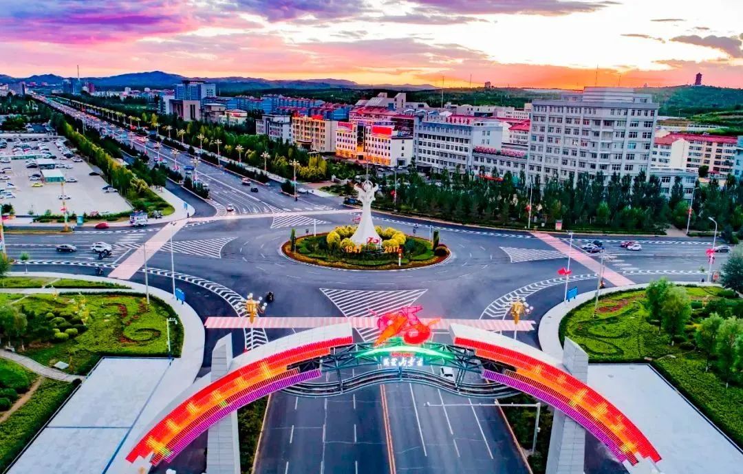 A scenic view of Ulanzab Jingzhoulugucheng