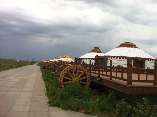 A scenic view of Ulanzab Jingzhoulugucheng