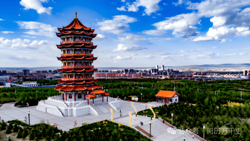 A scenic view of Ulanzab Kelimengchengzhi