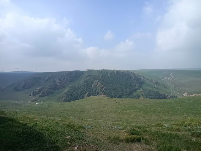 A scenic view of Ulanzab Miaozigouyizhi