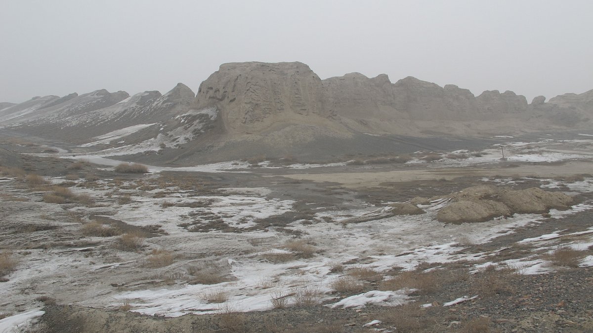 A scenic view of Urumqi Ulabo Gucheng
