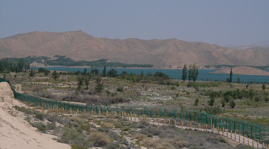 A scenic view of Urumqi Ulabo Gucheng