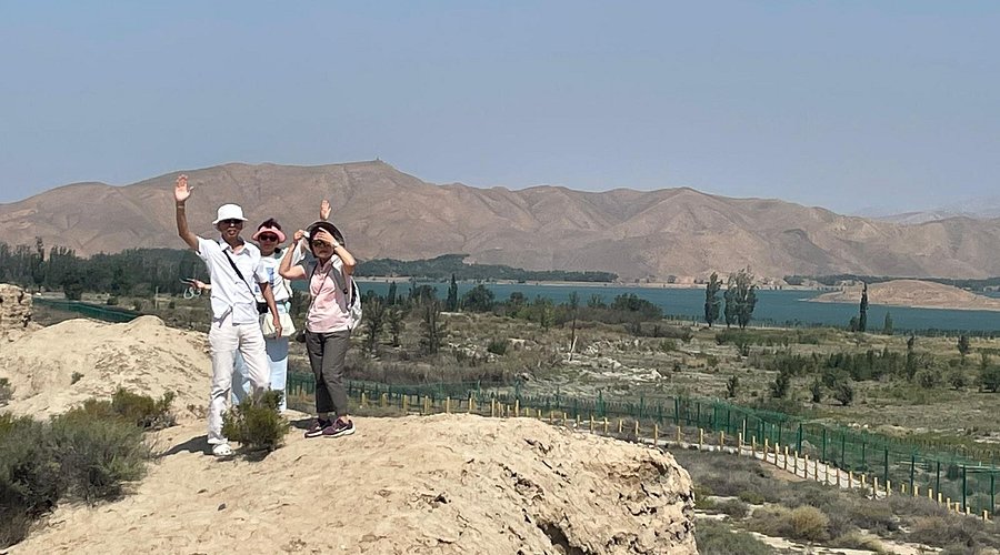 A scenic view of Urumqi Ulabo Gucheng