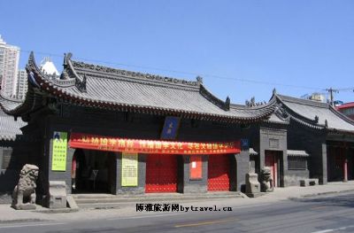 A scenic view of Urumqi Wenmiao