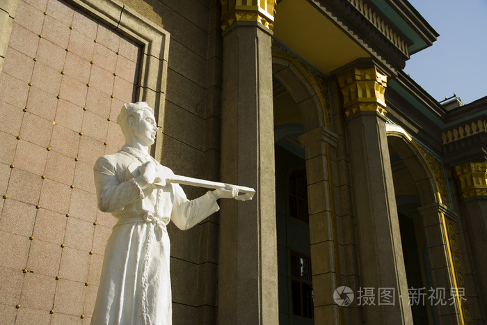 A scenic view of Urumqi Xinjiang Renmin Juchang