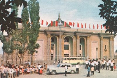A scenic view of Urumqi Xinjiang Renmin Juchang