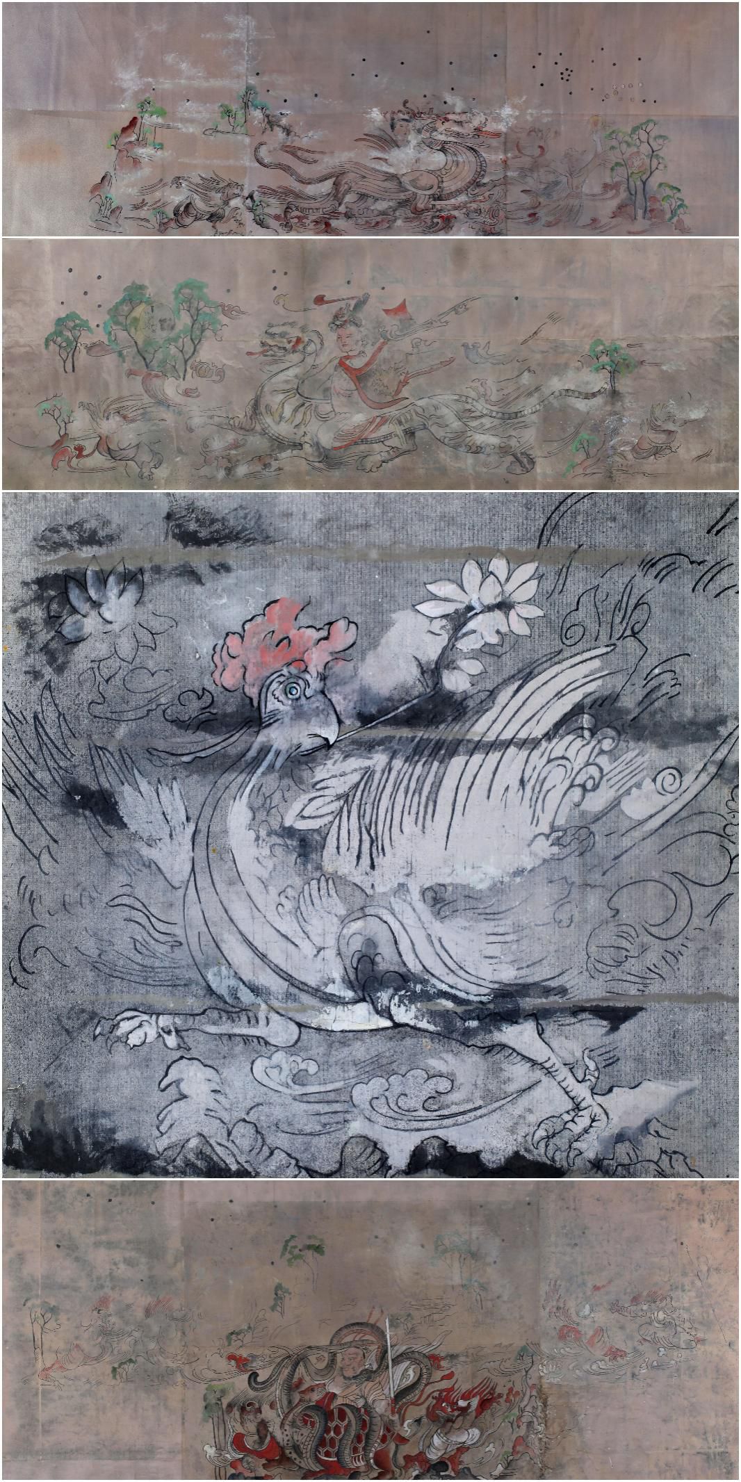 A scenic view of Weifang Cuifen Mu