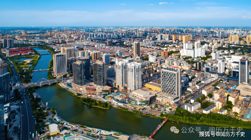 A scenic view of Weifang Fangzi Deri Jianzhuqun