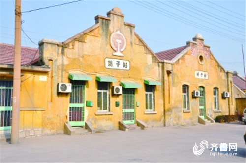 A scenic view of Weifang Fangzi Deri Jianzhuqun