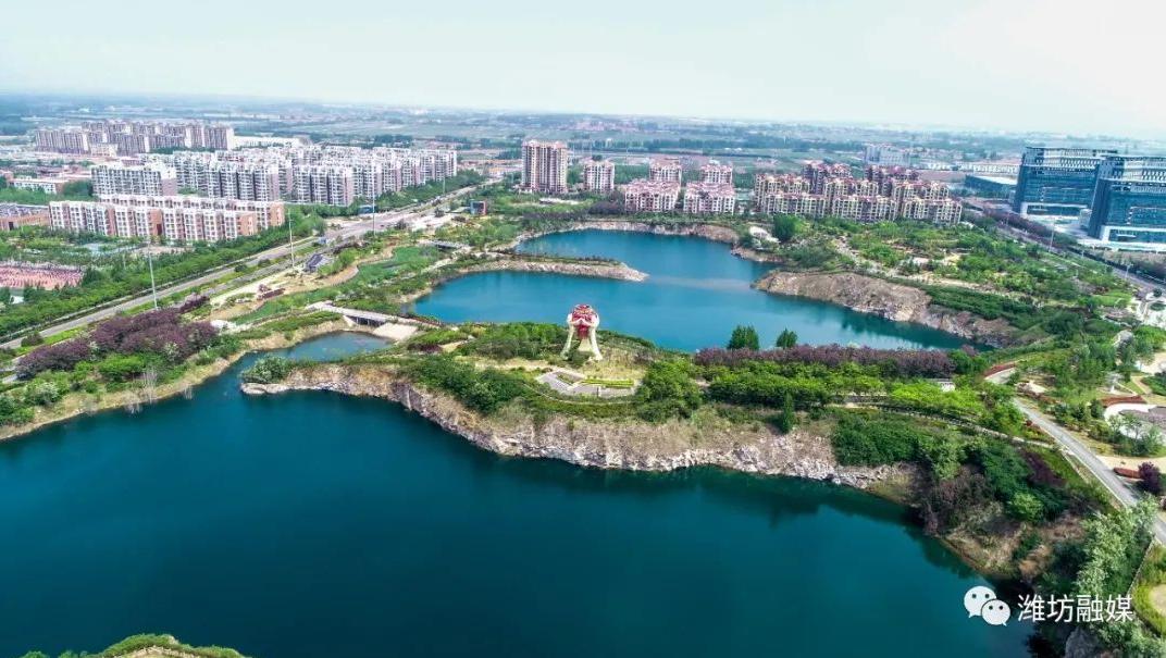 A scenic view of Weifang Guosongtai Yizhi