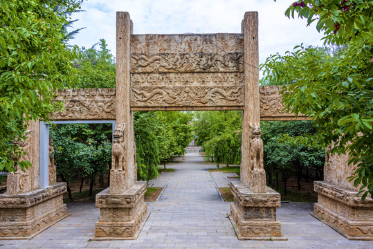 A scenic view of Weifang Hengwangfu Shifang
