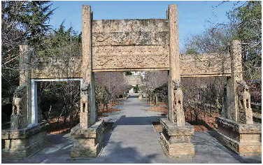 A scenic view of Weifang Hengwangfu Shifang